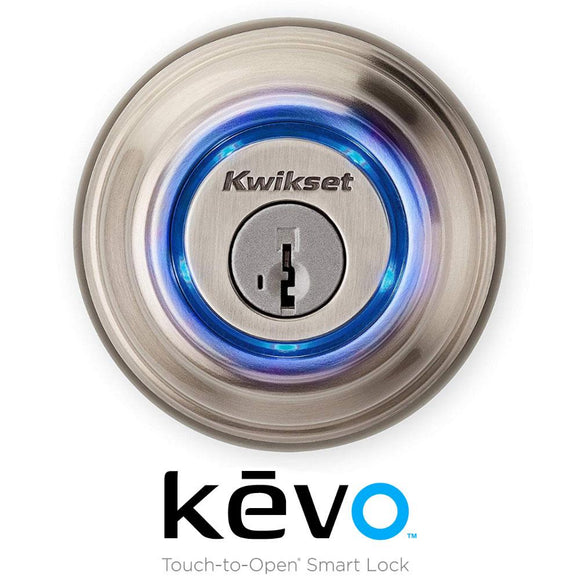 Kwikset KEVO 2nd Generation Smart Lock - Satin Nickel Finish - HardwareCapitol